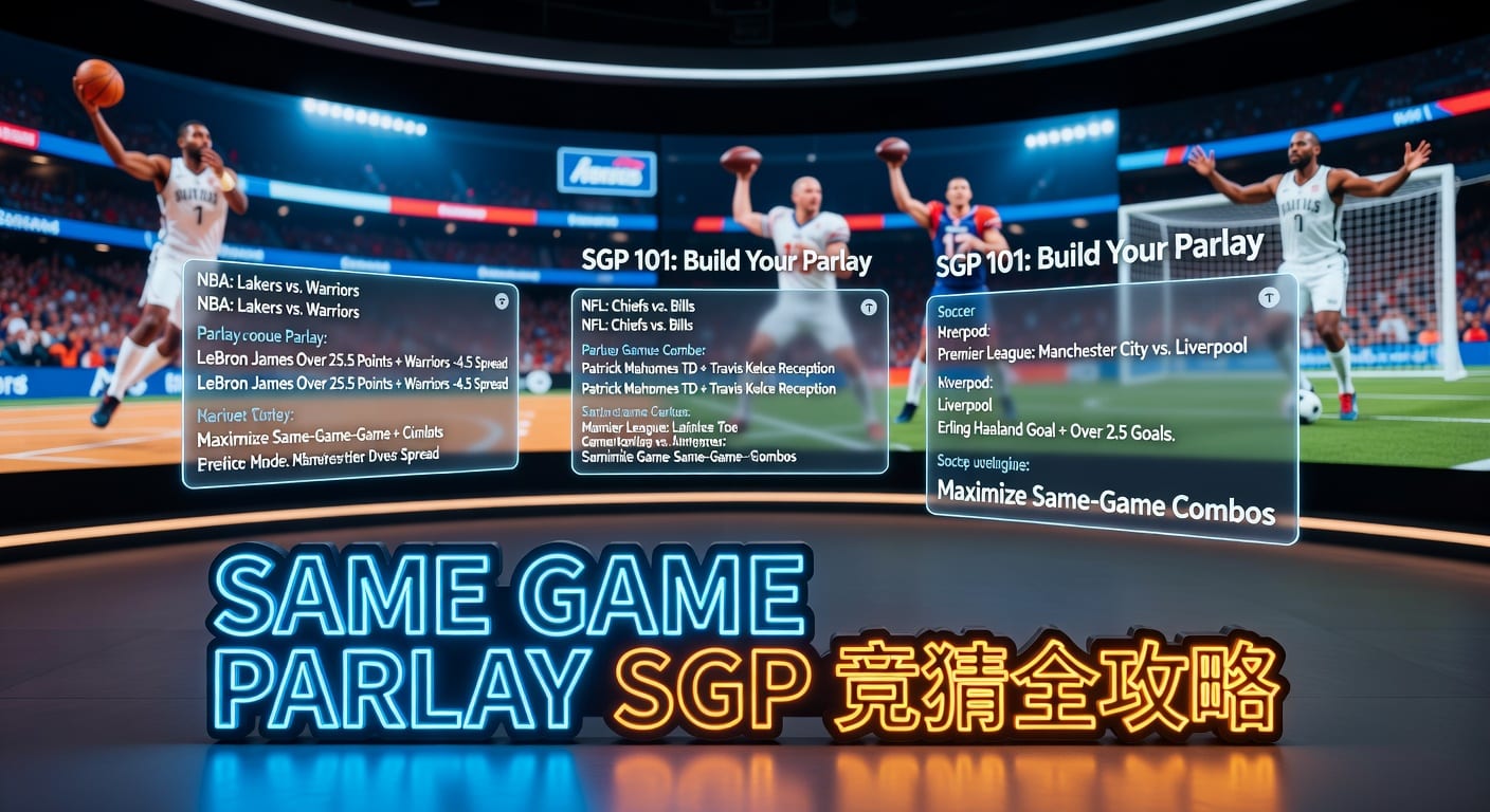 same game parlay SGP 实战指南：组合思路与风控