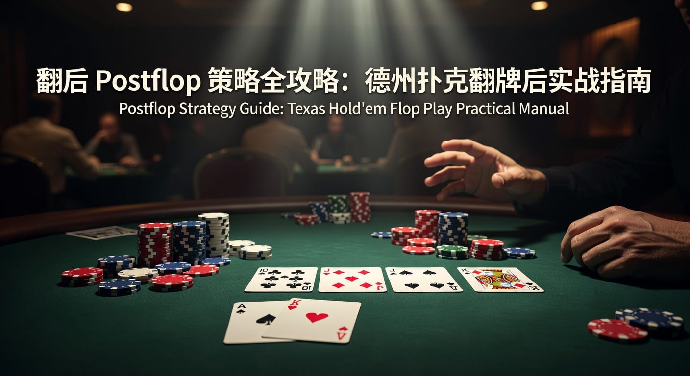 翻后 postflop 实战解析：读牌控池与下注思路