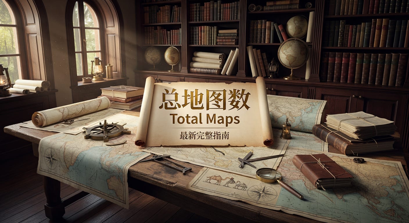 总地图数 Total Maps｜统计口径与赛事解读