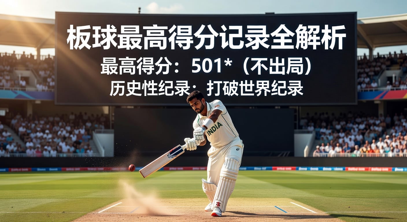 板球最高得分 Highest Score：单局纪录与得分解析